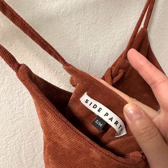 Stylebanda Mini Curdoroy Slip Dress - Picture 4 of 4